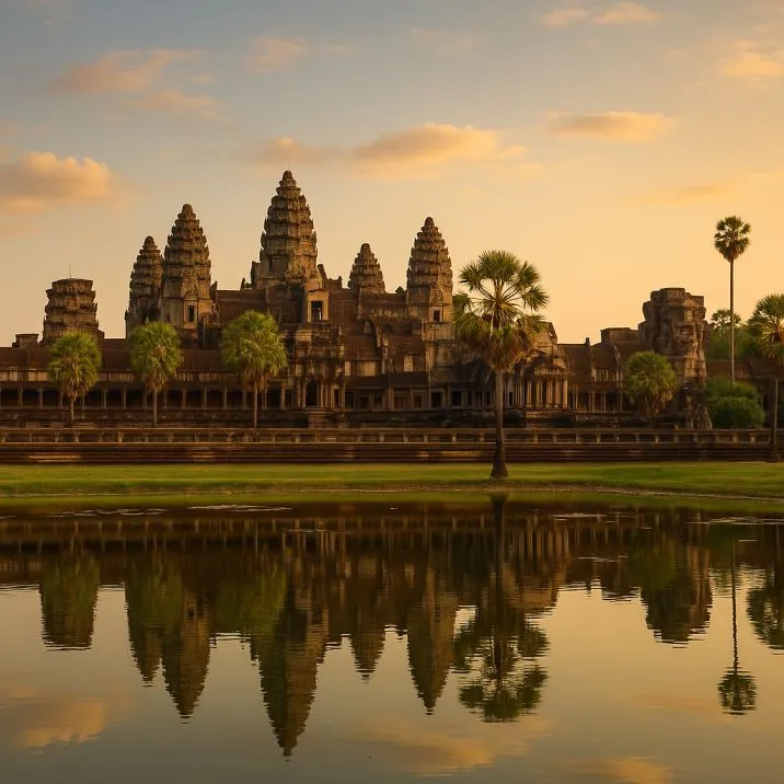 Angkor Wat at Sunset